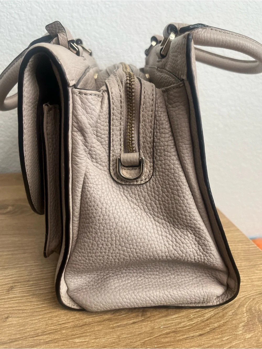 Kate Spade Carolyna Pebbled Leather Satchel WKRU4611 + Dust Bag